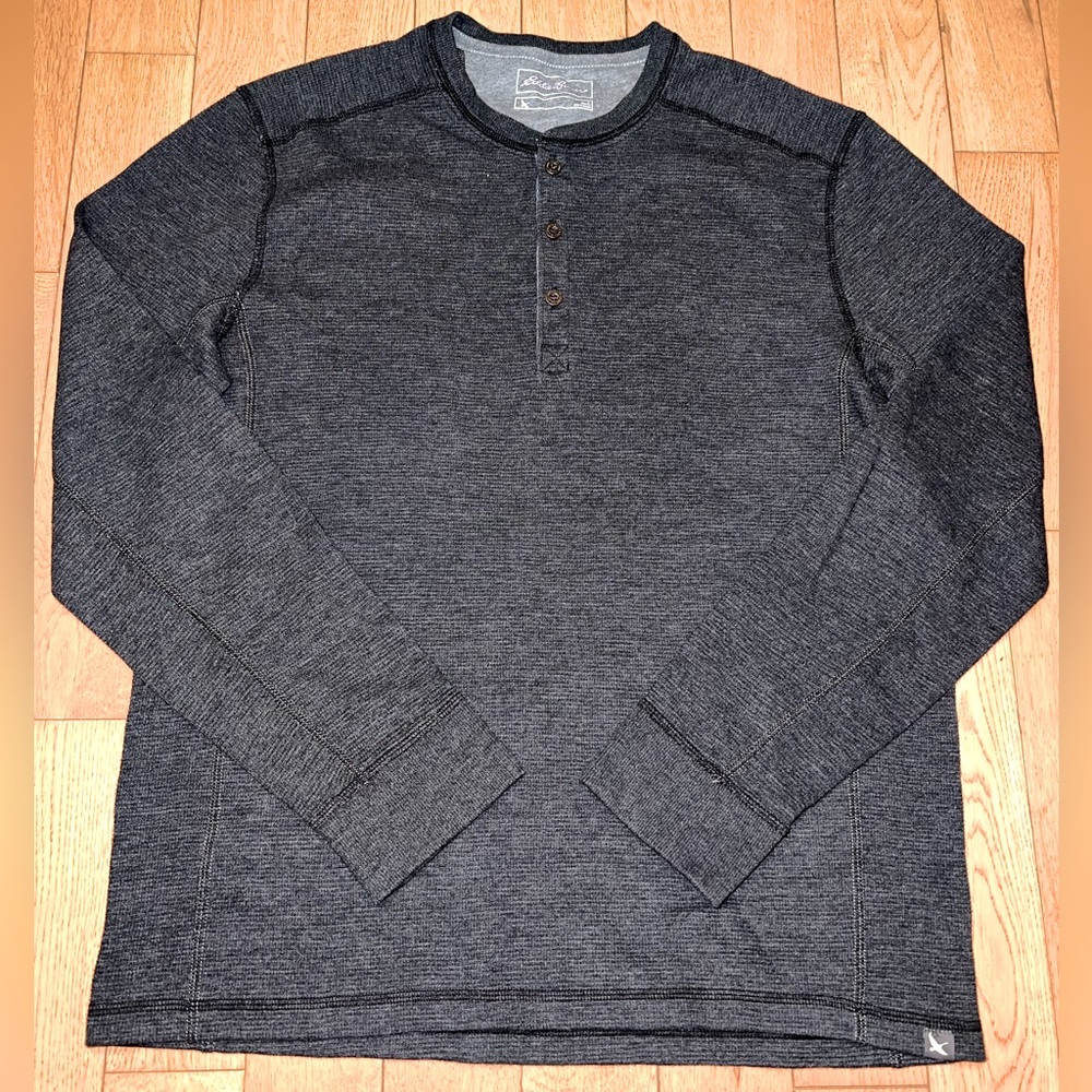 Long Sleeve Henley Shirt
